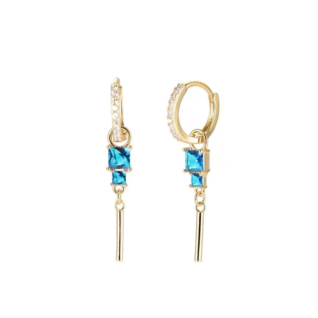 Tania Square Earring