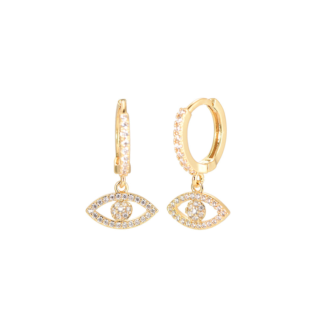 Diamond Iris Earring