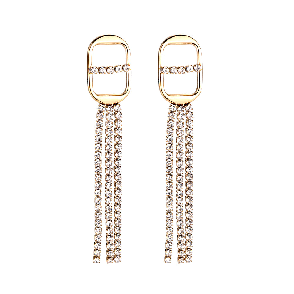 Diamond Waterfall Earring