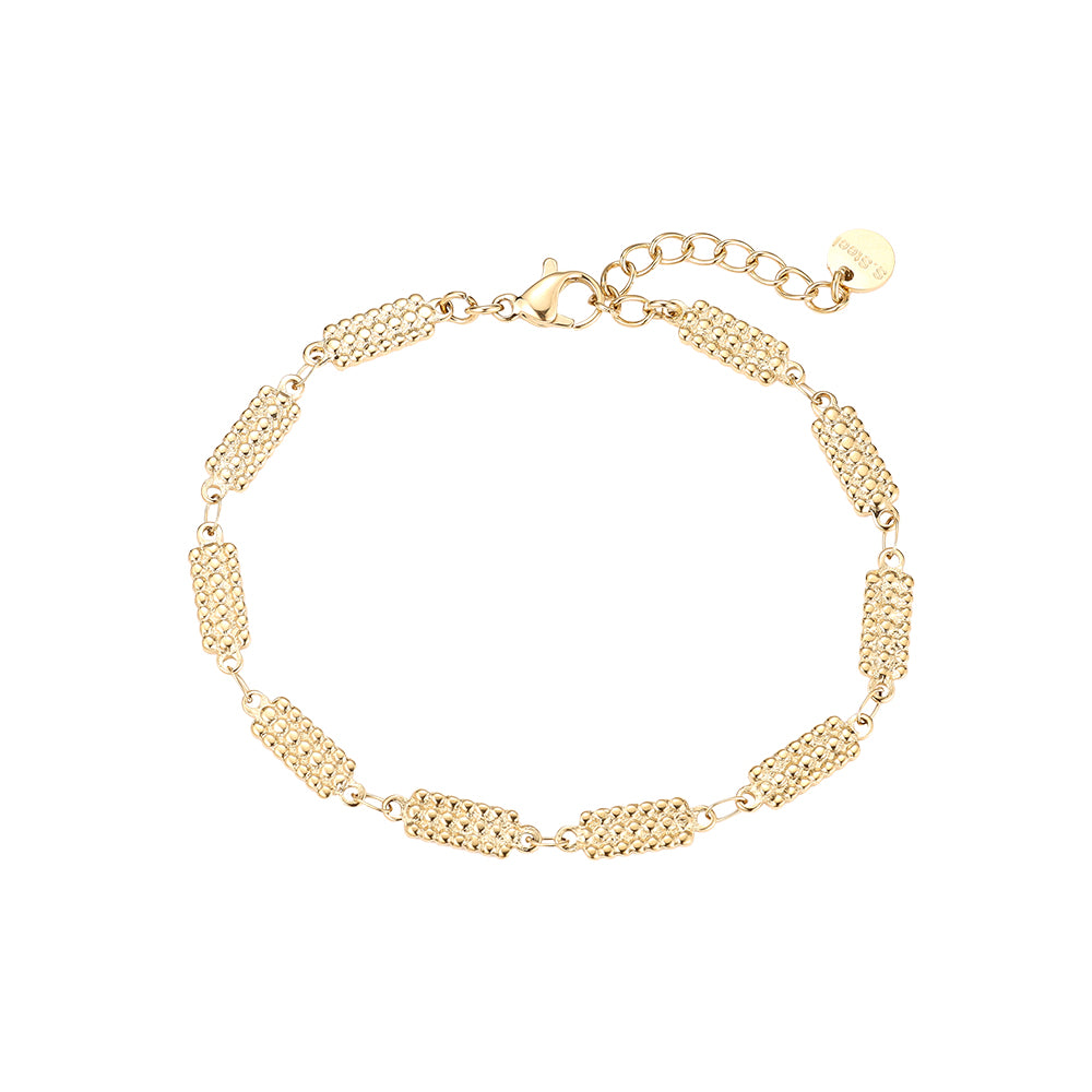 Linked Bubbly Boards Bracelet