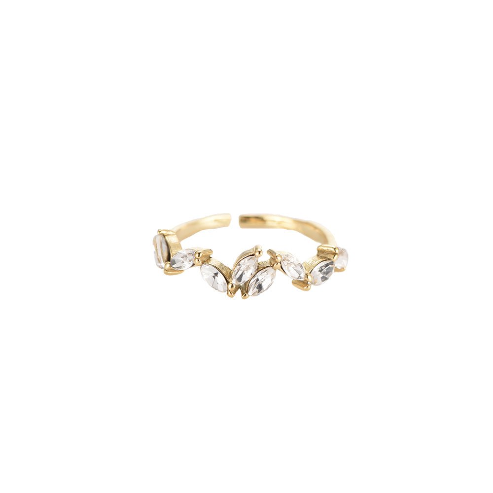 Diamond Leaves Ring - Schoder's -