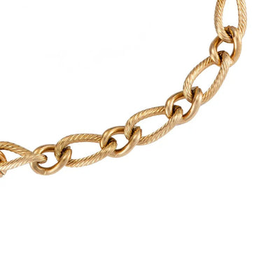 Textured Chain Armband - Schoder's -